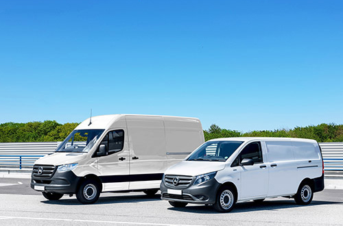 image of two vans - compare quotes and buy cheap van insurance online